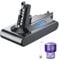 Batteria V10 6000 mAh di ricambio per Dyson V10 Animal,V10 Absolute,V10 Total Clean,V10 Motorhead,V10 Fluffy,V10 Cyclone Series Aspirapolvere (1 filtro + 1 spazzola)