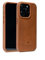 PORTER RILEY - Premium Leather Case Compatible with iPhone 16 Pro. Slim line Bumper Case Compatible with MagSafe – Genuine Leather Cover (Tan)