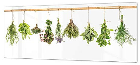 Pannello decorativo per cucina - Pannello a parete in vetro temperato BBS04B