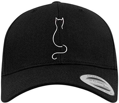 Stikkma Cap Silhouette Katze Curved Classic Snapback