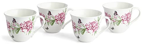 Royal Albert Lot de 4 mugs blancs