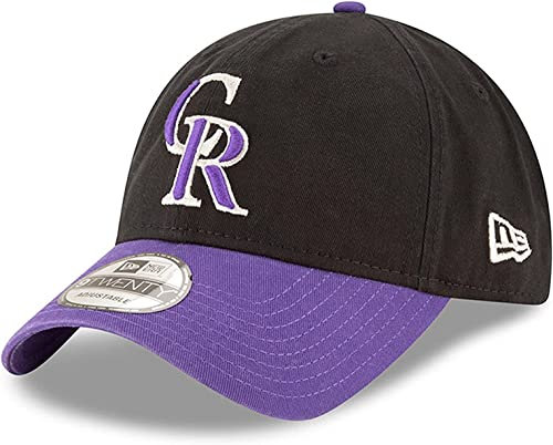 New Era MLB Core Classic 9TWENTY zweifarbige verstellbare Mütze, Einheitsgröße, Violett, Einheitsgr��e