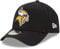 New Era Minnesota Vikings NFL Evergreen Schwarz Verstellbare 9Forty A-Frame Cap - One-Size