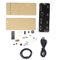 Dot Lattice Clock Kit, 5V Patch Acryl Digital Lattice Electronic DIY Clock Kit mit Temperaturaufforderung