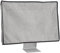 kwmobile Dust Cover for 31-32 monitor - Linen Monitor Display Protector - Protect Your Computer Screen - Light Grey