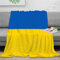 Strunt Flaggege von Ukraine Nationale Flaggege Decke, Superweiche Fleece-Überwurfdecken Für Wohnzimmer, Bettwäsche, Sofa, Schlafzimmer, Kinder, Erwachsene, Ganze Jahreszeit 40x50inch(100x130cm)