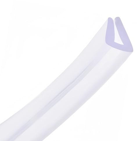 LEPEVNEY Joint de protection en U en PVC transparent pour bord de 3 à 5 mm de long - 0,7 cm de hauteur