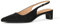 Amazon Essentials Damen Slingback Blockabsatz, Schwarz Optik Wildleder, 43 EU
