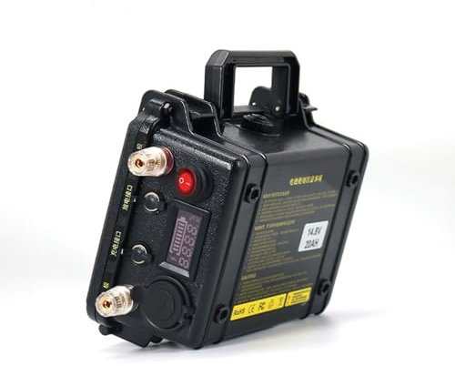 SSCYHT Batterie au Lithium 14.8V 20AH 30AH pêche Moulinet électrique 14.8 Volts Batterie Li-ION Remplacement Batterie de treuil électrique Batterie Rechargeable Portable,14.8v30ah