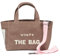 VINT+ Canvas Bag Damen Handtasche – Moderne Schultertasche mit wählbarem Tragegurt – Casual Shopper Tasche ideal für Arbeit, Uni, Schule & Reise | Wasserabweisend, 100% Baumwolle | Small, Braun