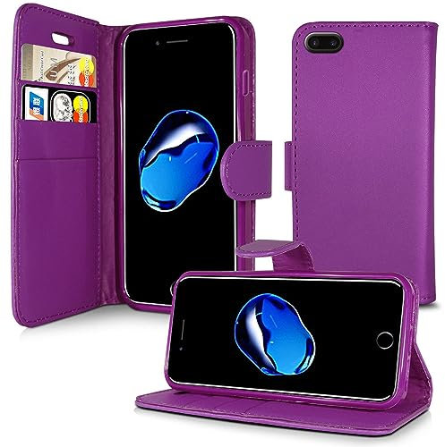 Case for Apple iPhone XR Phone PU Leather Flip Wallet Phone Stand Case Cover with Card Slot Holder and Magnetic Closure for Apple iPhone XR 6.1 inch (Purple)