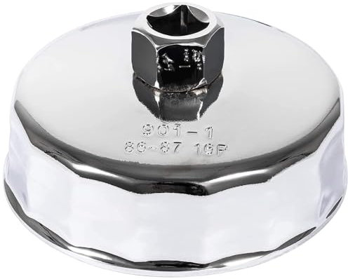 Esoldnic Clé à filtre à huile 86mm 16 cannelures pour BMW et Volvo, outil de retrait du capuchon du boîtier du filtre à huile pour les moteurs N20 N26 N51 N52 N54 N55 N63 N74 S55 et S63