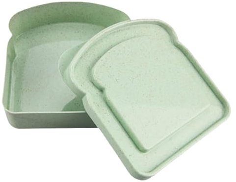 Wiederverwendbare Sandwich-Behälter, Toast-förmige Essenszubereitungsboxen, Langlebige Lebensmittel-Aufbewahrungsbehälter, Spülmaschinenfeste Lunchboxen Für Erwachsene, Zuhause, Schule Und Cafés