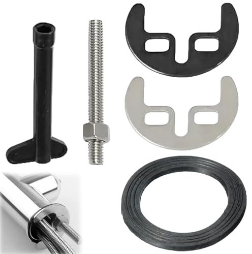Ersatz Monoblock Waschbecken,Wasserhahn Klemme Halterung Kit,Wasserhahn Befestigungsset Bolzen,Unterlegscheibe Schraubenschlüssel Platte Set,Ersatz Küchenspüle Mischbatterie