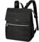 LANDICI Baby Changing Bag Backpack, Multifunction Nappy Change Back Pack Stylish Baby Travel Diaper Bags with Changing Mat, Stroller Straps for Mum Dad Boy Girls (Black)