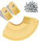 Lestiven 30 Pezzi Lame di Ricambio, Lama Tagliaerba con 30 Viti, Lame Tagliaerba Ricambio Inossidabile, Lama per Tagliaerba Robot 0.75mm, Lame per Robot Rasaerba per Rasaerba, Automower