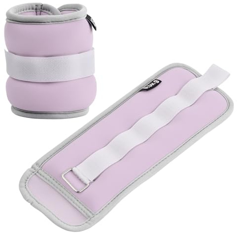 1 Paar Gewichtsmanschetten für Handgelenke Knöchel,0,25/0,5/0,75kg Gewichtsmanschetten Hand Fuß,Fußgelenkgewichte Set,Armgewichte Knöchelgewicht für Tanzen Fitness Gymnastik Yoga