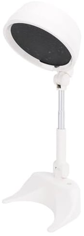 Fockety Tragbare Dunstabzugshaube, 8 W Desktop Dunstabzugshaube mit 3 Gang Abluftventilator, Verstellbarer Winkel, Abnehmbarer USB Abluftventilator, Klappbar, Geräuscharm, Mini