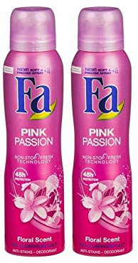 Fa Pink Passion Spray Desodorante 150 ml – juego de 2
