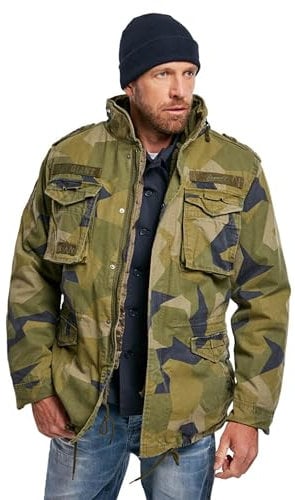 Brandit M65 Giant Jacket, Farbe: swedish camo, Größe: M