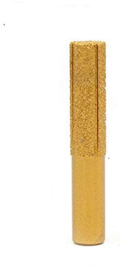 SUPERTOOL Fraise à défoncer en pierre diamantée galvanisée - Tige de 1,27 cm - Outil de fraisage pour marbre, granit (1 pièce, 01)