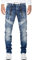 Cipo & Baxx Herren Jeans CD576-bans Blau W34/L32
