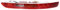 Fesjoy Hinten rechts Rücklicht Lower Bumper Rückleuchte für Audi Q5 2.0T 2009-2015 8R0945095BAuto Centre High Level Brake Light