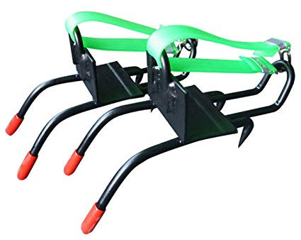 Climbing Trees Dedicated Tool Crampons Climbing Trees,Tree Climbing Spikes with 1 Pair Elastic Foot Rope for Picking Fruits Hunting Monitor Climbing