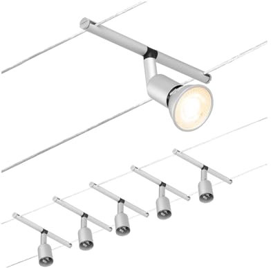 Paulmann Wire Set Salt max5x10W GU5,3 Chrom matt/C