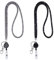 Lanyard Kristall Schlüsselbänder Büro mit Swivel Schließe Bling Umhängeband für Kamera USB Schlüssel Ausweise Namensschilder 2 Stück
