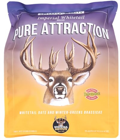 Whitetail Institute Pure Attraction Food Plot Seed .25 Acres or 13 lbs.