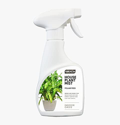 UK GROW 750ml Houseplant Specialised Foliar Spray - Boost Growth, Health, and Yield of Your Plants (750ml, Houseplant Foliar myst)