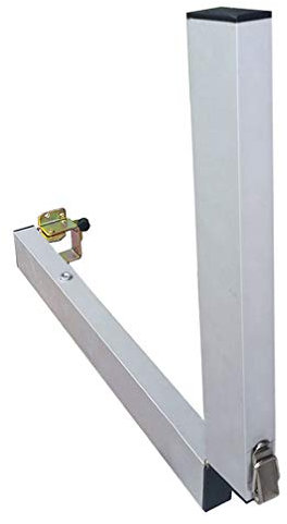 TONZN Metallmöbelbeine, multifunktionale unsichtbare Tischbeine für zu Hause, klappbare Stehtisch-Stützsäule aus Aluminium, Füße, Schreibtischbeine, Stützbeine, 40–150 cm, anpassbar ()