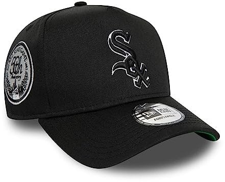 New Era Chicago White Sox Snapbackkappe E-Frame verstellbar Cap MLB Baseball schwarz - One-Size