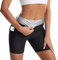 Short Sudation Femme,Femme Minceur Legging de Sudation de Sport Pantalon Fitness Pantacourt Yoga Short d'Entraînement en Néoprène Short de Sudation Femme Amincissante Minceur Court Sauna Taille Haute