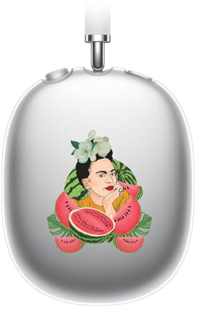 Head Case Designs Offizielle Frida Kahlo Wassermelone Portraits Soft Gel Handyhülle Hülle kompatibel mit Apple AirPods Max