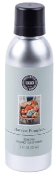 Bridgewater Candle Harvest Pumpkin Scented Non-Aerosol Room Spray | Seasonal Fall Autumn Air Freshener | 200 ml | Long Lasting Room Freshener | Home Fragrance