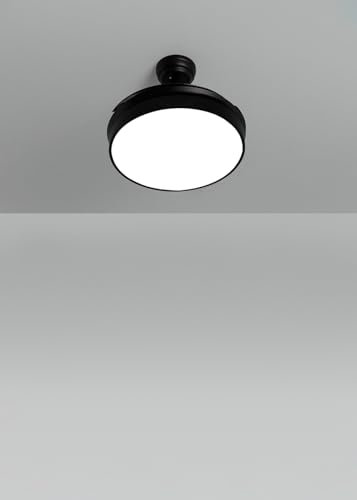 CREATE / WIND CLEAR M/Ventilador de techo con luz negro con mando / 40W, Ø108 cm, temporizador, 6 velocidades, aspas retráctiles, 3 temperaturas de luz, función verano-invierno