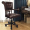 Xichuzi Silla de Oficina, Silla Ergonómica, Office Chair, Silla Ordenador, Silla Despacho, giratoria marrón