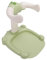 Baby Hug Badeturm Zum Aufstehen, Rutschfeste, Verstellbare Babybadewanne mit Ständer, Duschständer für Kleinkinder, Badesitz, Stuhlgriff, Babypartyständer für Badezimmer (GREEN)