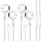 ZENIPER iPhone 16 Earphones Wired,[𝐀𝐩𝐩𝐥𝐞 MFi Certified] USB C Headphones with Mic Volume Control Wired Earbuds USB Type C Headphones for iPhone 16/15 Pro Max iPad Pro Galaxy S25/S24 Ultra Pixel 9