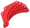 10pcs Fixed Angle Bracket Durable Reinforcement Fixing Plates for Step Ladders Lightweight Iron Support for Stability Home Garage and Workshop