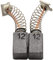 Balais de Charbon pour HITACHI DH 28PCY marteau - 6,5x7,5x12mm - 2.4x2.8x4.7'' - Avec arrêt automatique