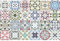 Ambiance Sticker Adhésifs Carrelages Autocollant Ornements Anciens Carreaux de Ciment Carrelage Sticker Mural Salle de Bain et Cuisine | 24 Pièces de 10 x 10 cm