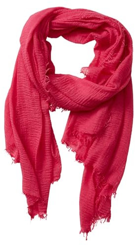 Hadley Wren Damen Klassischer, Weicher, Solider, Leichter, Länglicher Modischer Schal, rosa-deep pink, Einheitsgröße