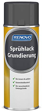 Sprühlack Grundierung Anti-Rost Grau 400 ml Renovo