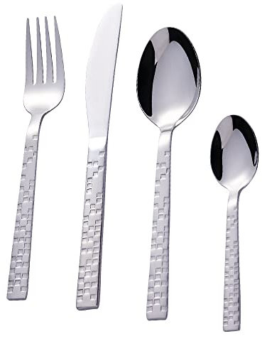 Bon Emerald 24-Piece Stainless Steel Cutlery Set