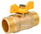 LLAVE de PASO GAS mariposa LATÓN 1/2 - 20mm. Válvula montante bola EM para GAS Canalizado. PN 5. Válvula de palanca corta 1/2 macho para fontanería.