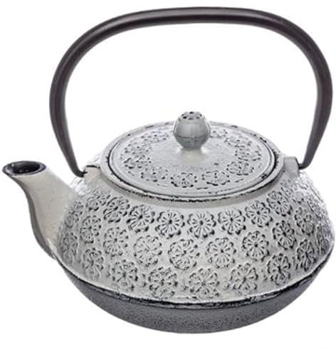 Secret de Gourmet - Théière en Fonte Folk 1L Blanc