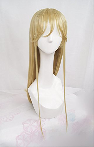 LanTing HAKATA TONKOTSU RAMENS von Rin shenmin cosplay perücke Frau lange cosplay Wig perücke karneval fasching Halloween Party, Blond